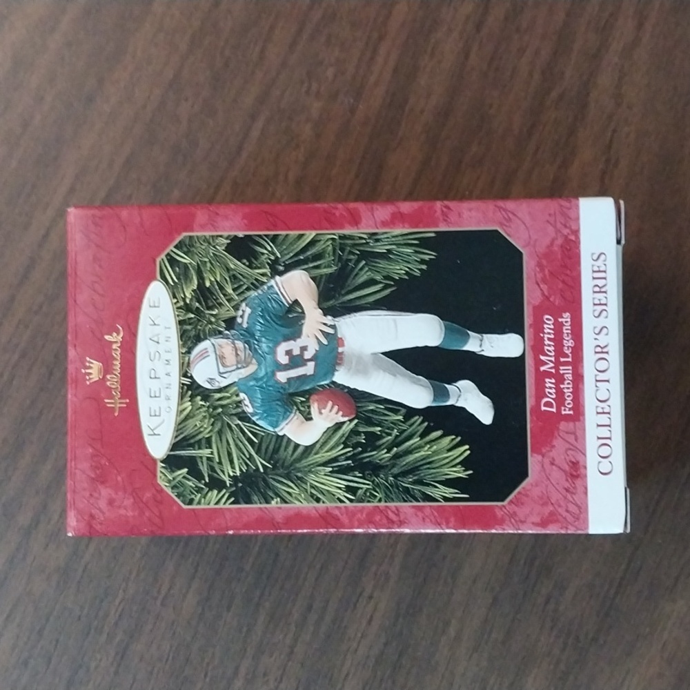 Dan Marino Hallmark Ornament Miami Dolphins